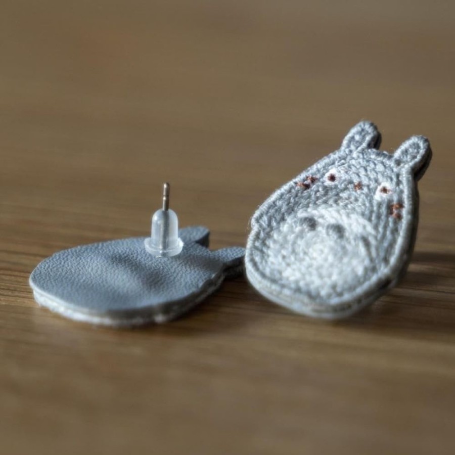 Jewellery | Maison Ghibli Pierced Embroidery Serie Totoro - My Neighbour Totoro