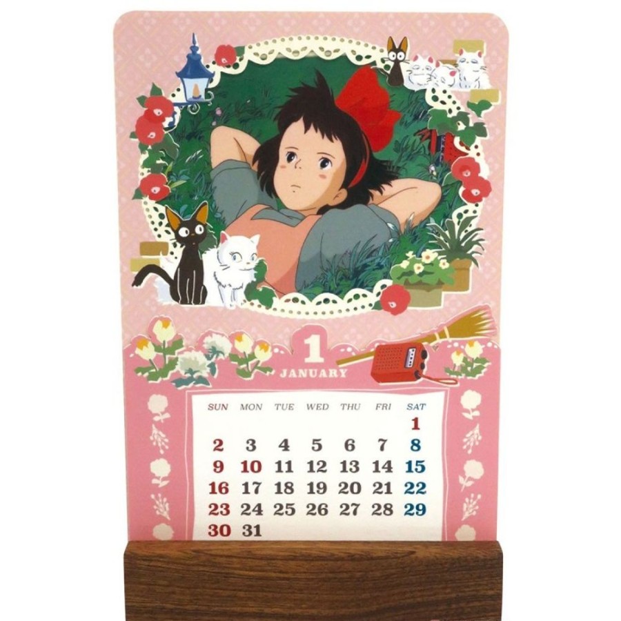 Schedule Diaries And Calendars | Maison Ghibli 2022 Kasane Calendar - Kiki'S Delivery Service