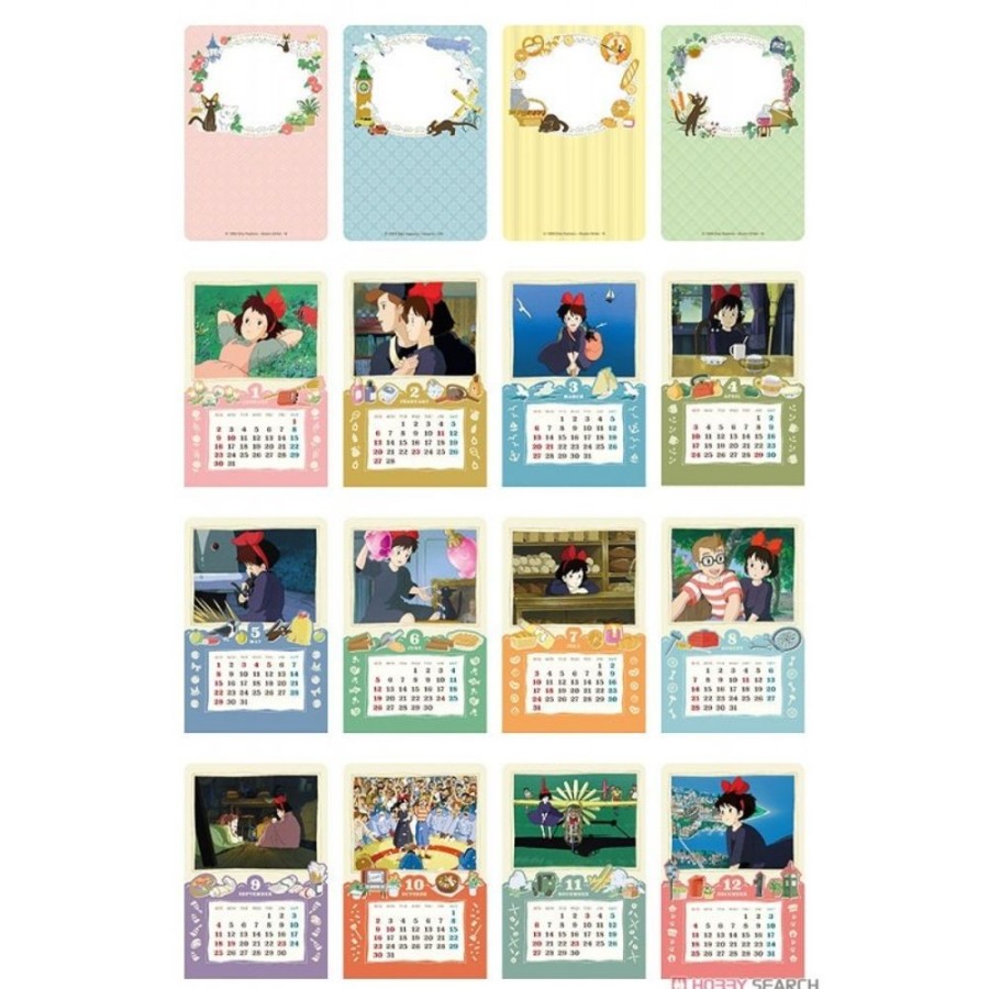 Schedule Diaries And Calendars | Maison Ghibli 2022 Kasane Calendar - Kiki'S Delivery Service