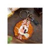 Keychains | Maison Ghibli Embroidery Keychain Wreath Of Bread - Kiki'S Delivery Service