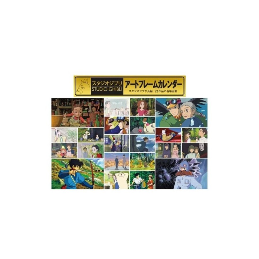 Schedule Diaries And Calendars | Maison Ghibli Frame Art Calendar Ghibli 2022