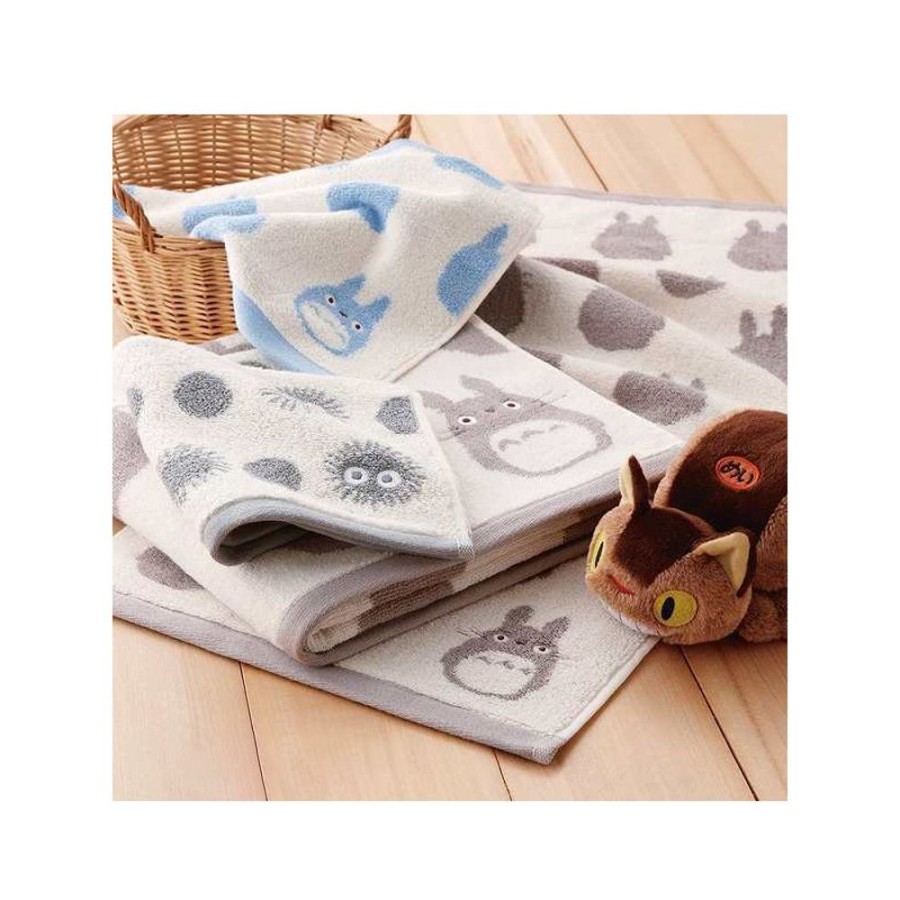 Household Linen | Maison Ghibli Gift Box 3 Towels Totoro&Soot Sprites - My Neighbor Totoro