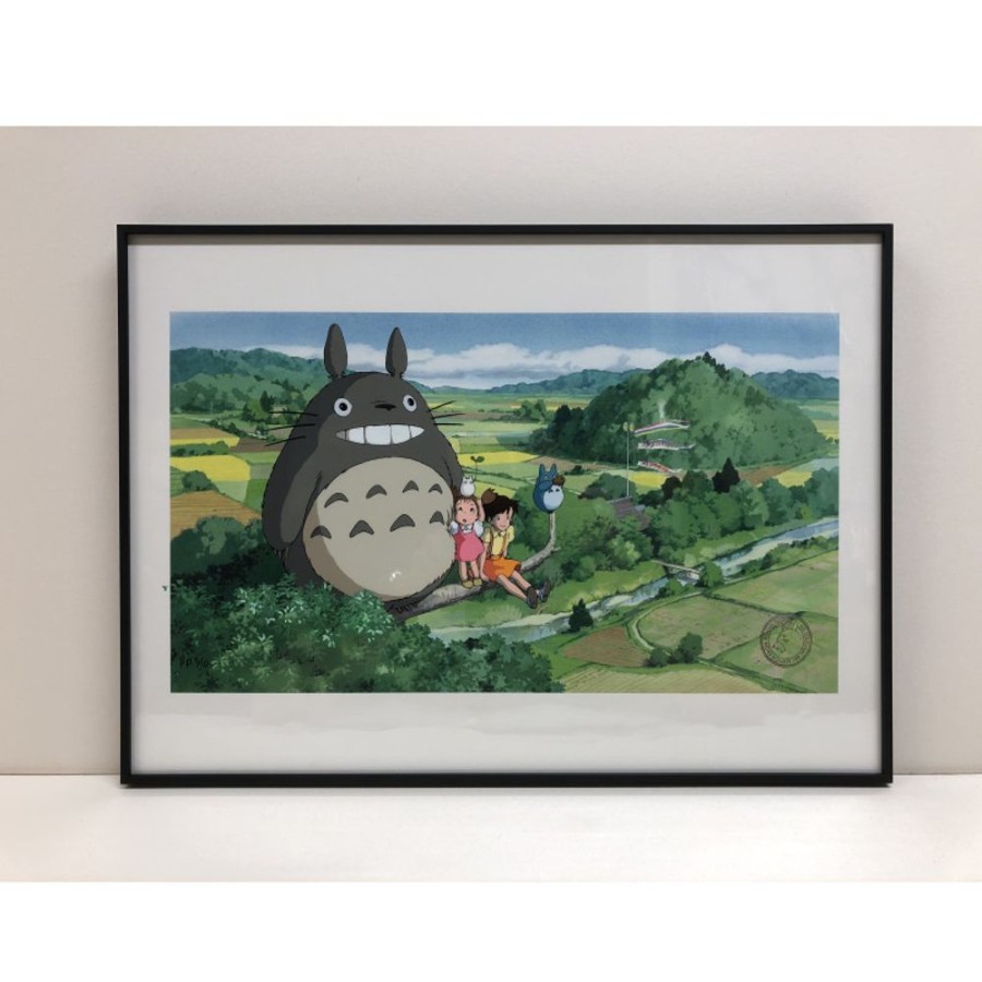 Cel Art - Studio Ghibli | Maison Ghibli Cel Art Totoro On A Summer Day - Studio Ghibli