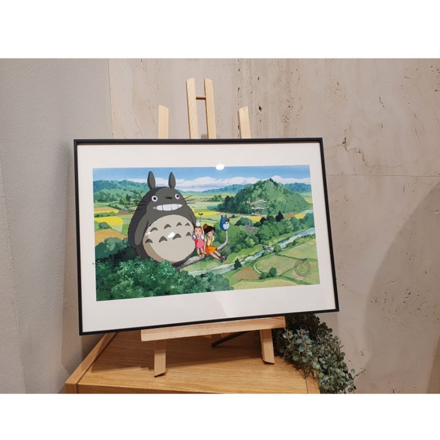 Cel Art - Studio Ghibli | Maison Ghibli Cel Art Totoro On A Summer Day - Studio Ghibli