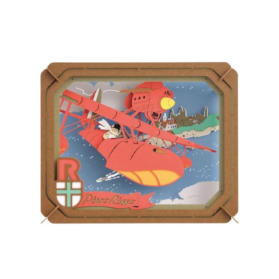 Arts And Crafts | Maison Ghibli Paper Theater Adriatic Sea - Porco Rosso