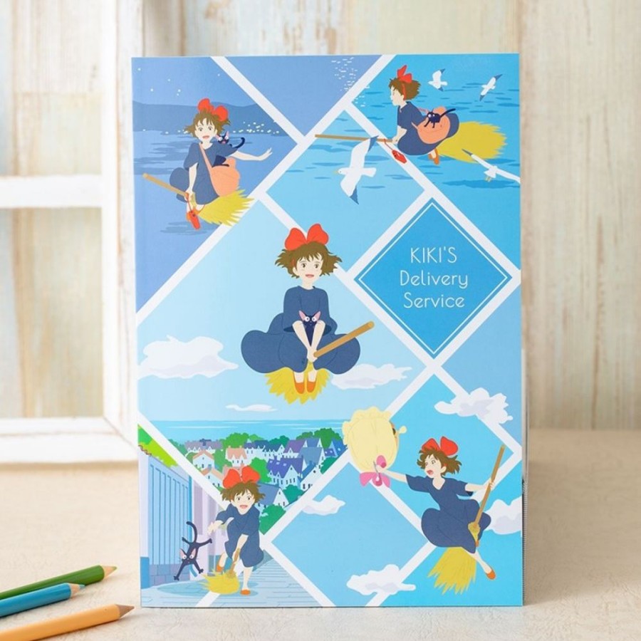 Notebooks And Notepads | Maison Ghibli Notebook B5 Flying Kiki - Kiki'S Delivery Service