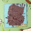 Outfits | Maison Ghibli Imabari Handkerchief Hauru'S Castle 40X40 Cm - Howl'S Movingcastle