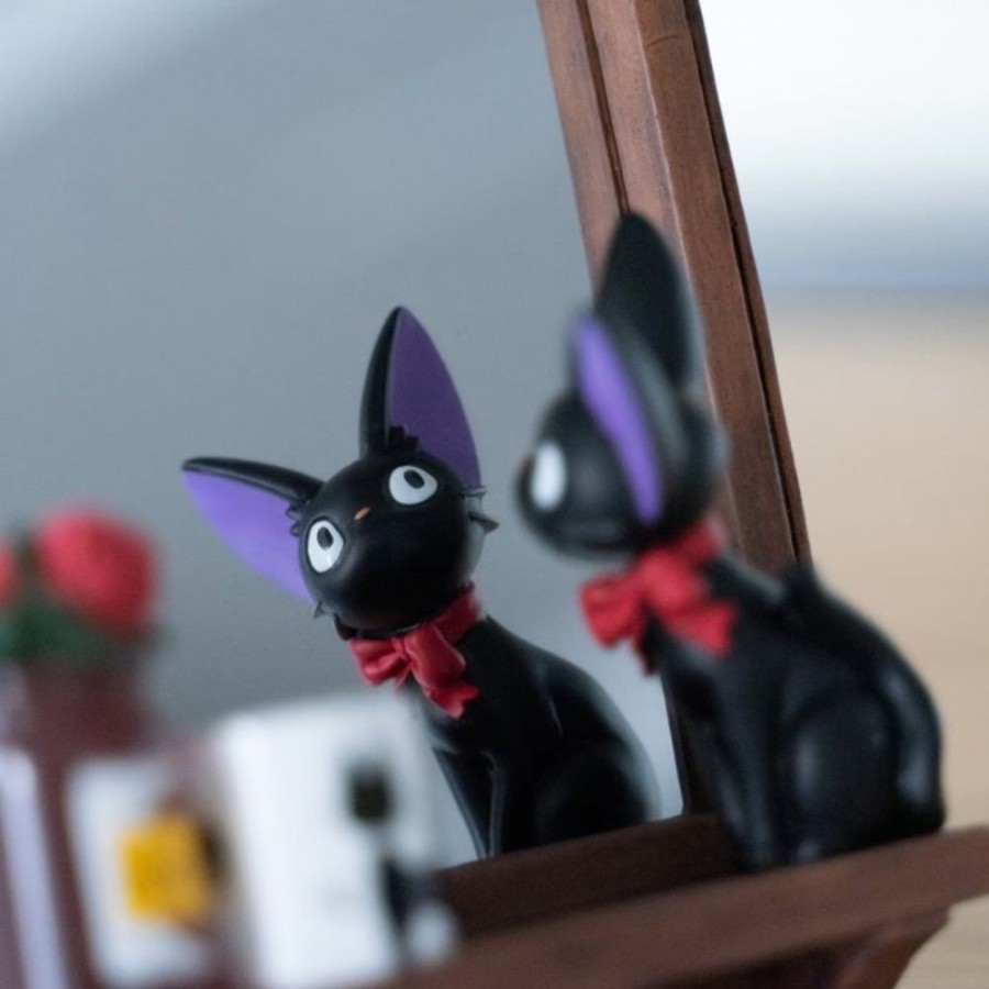 Decoration | Maison Ghibli Jiji Stand Mirror - Kiki'S Delivery Service