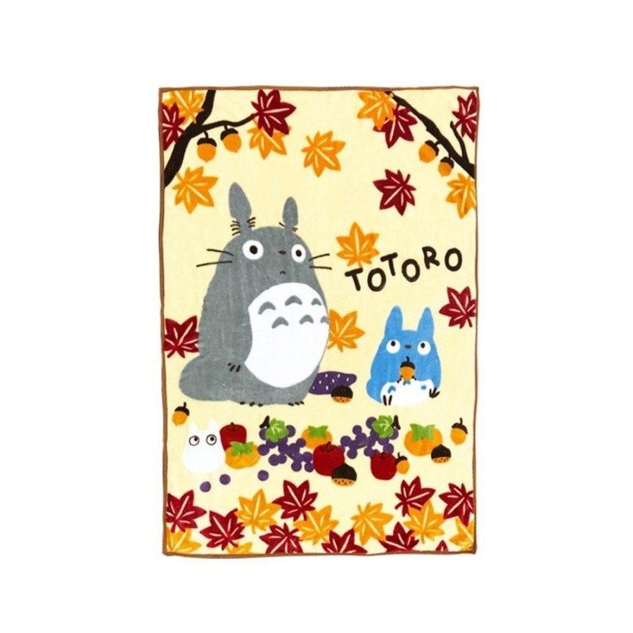 Household Linen | Maison Ghibli Blanket Tororo Autumn - My Neighbor Totoro