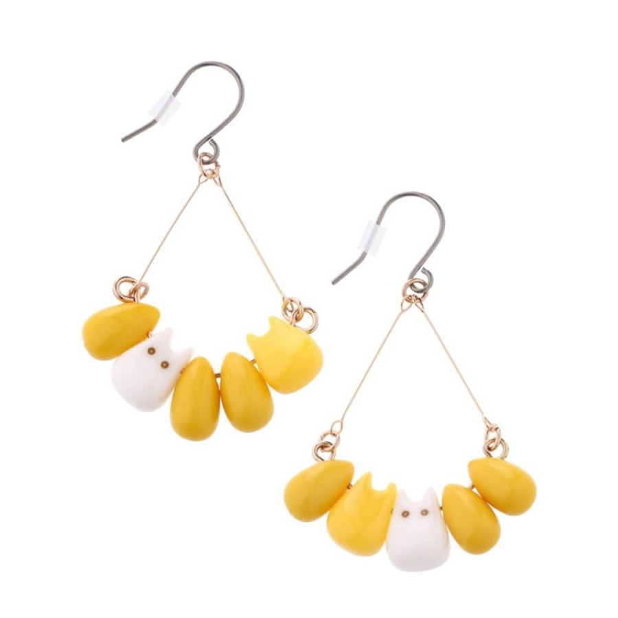 Jewellery | Maison Ghibli Small Totoro & Corn Pierced Earrings - My Neighbor Totoro