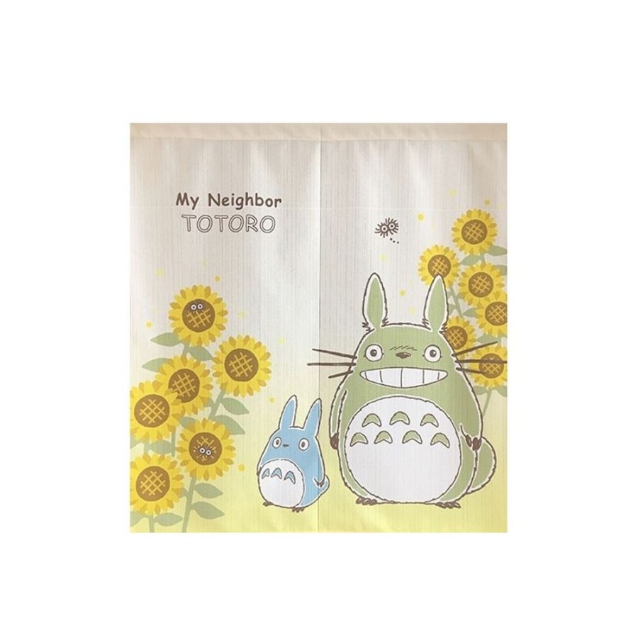 Wall Decoration | Maison Ghibli Curtains Totoro Sunflower - My Neighbor Totoro