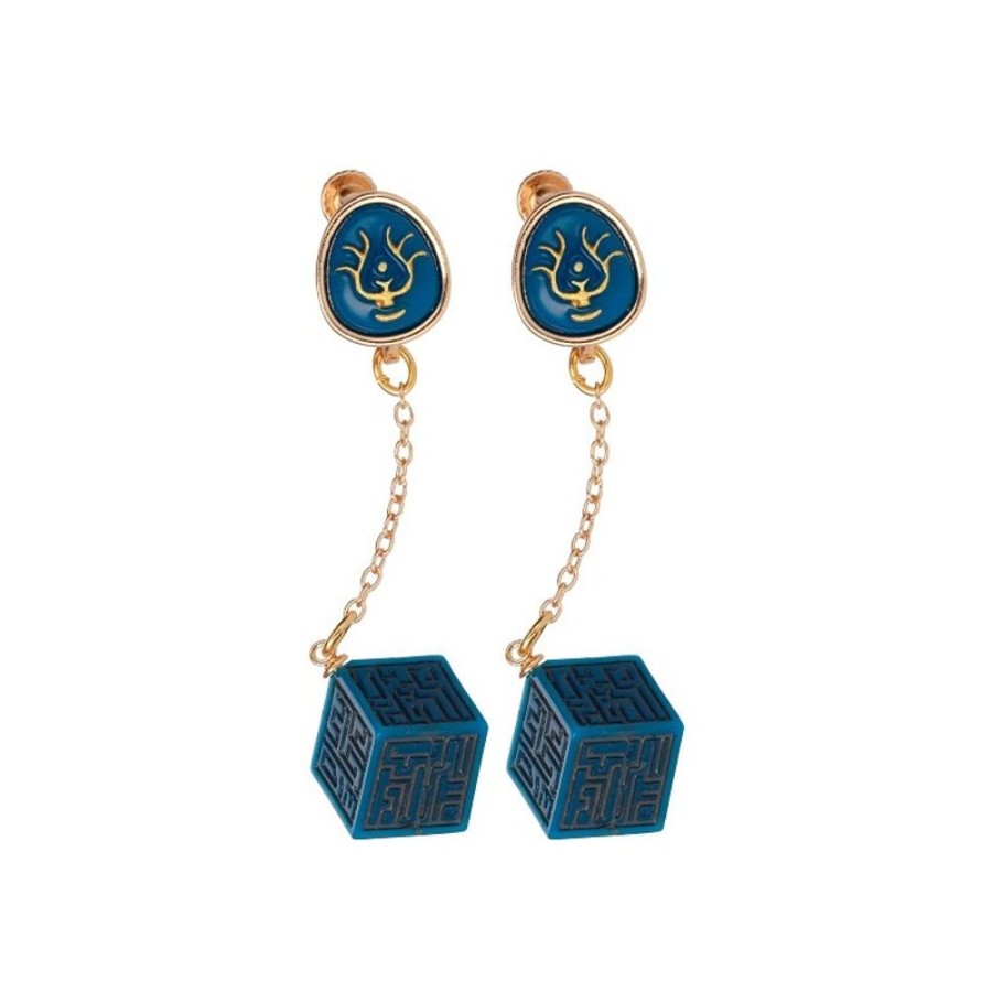 Jewellery | Maison Ghibli Earrings Accessory Series Volucite Crystal & Keystone - Castle In The