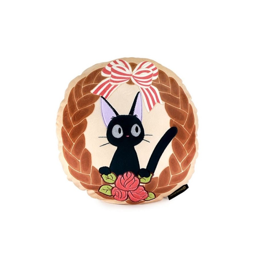 Furniture | Maison Ghibli Cushion Jiji Bread Wreath - Kiki'S Delivery Service