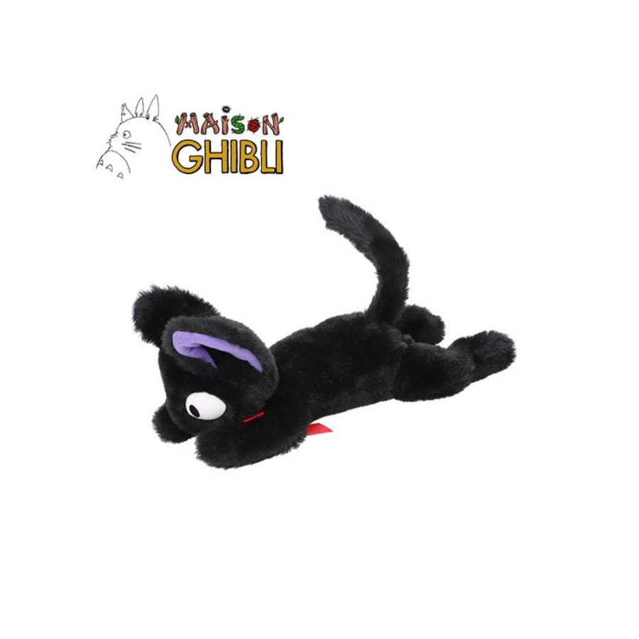 Nakayoshi Plush | Maison Ghibli Nakayoshi Jiji Laying - Kiki'S Delivery Service