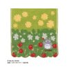 Household Linen | Maison Ghibli Mini Towel Totoro Flowers & Stawberries 25X25 Cm - My Neighbor Totoro