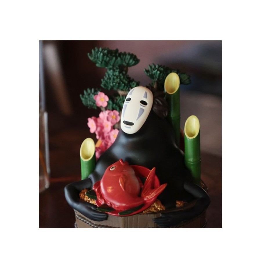 Decoration | Maison Ghibli Diorama No Face Golden Bucket & Bamboos - Spirited Away