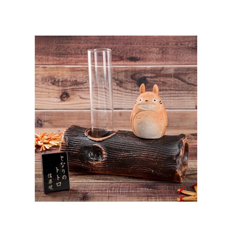 Statues | Maison Ghibli Single Vase Totoro Shigaraki -My Neighbor Totoro