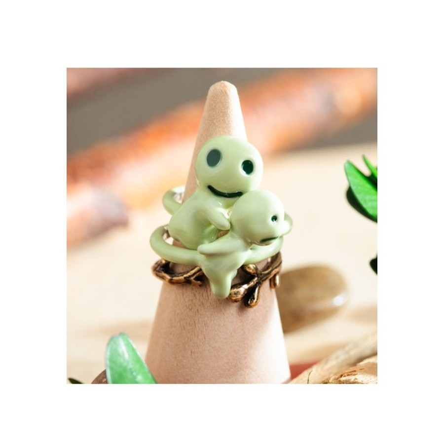 Jewellery | Maison Ghibli Three Ring Set Kodama - Princess Mononoke