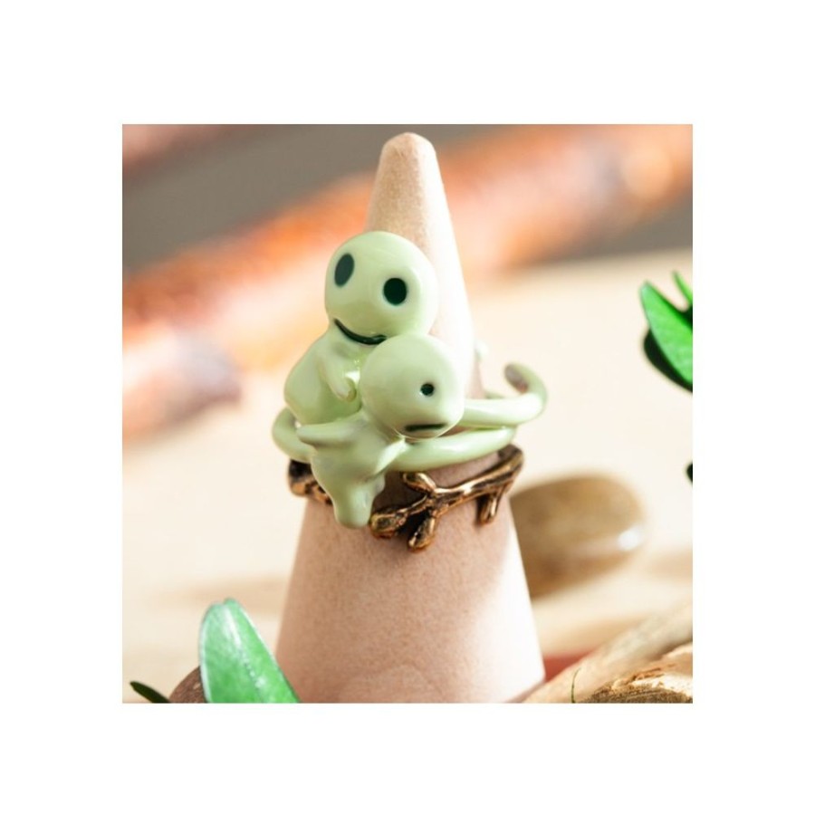 Jewellery | Maison Ghibli Three Ring Set Kodama - Princess Mononoke