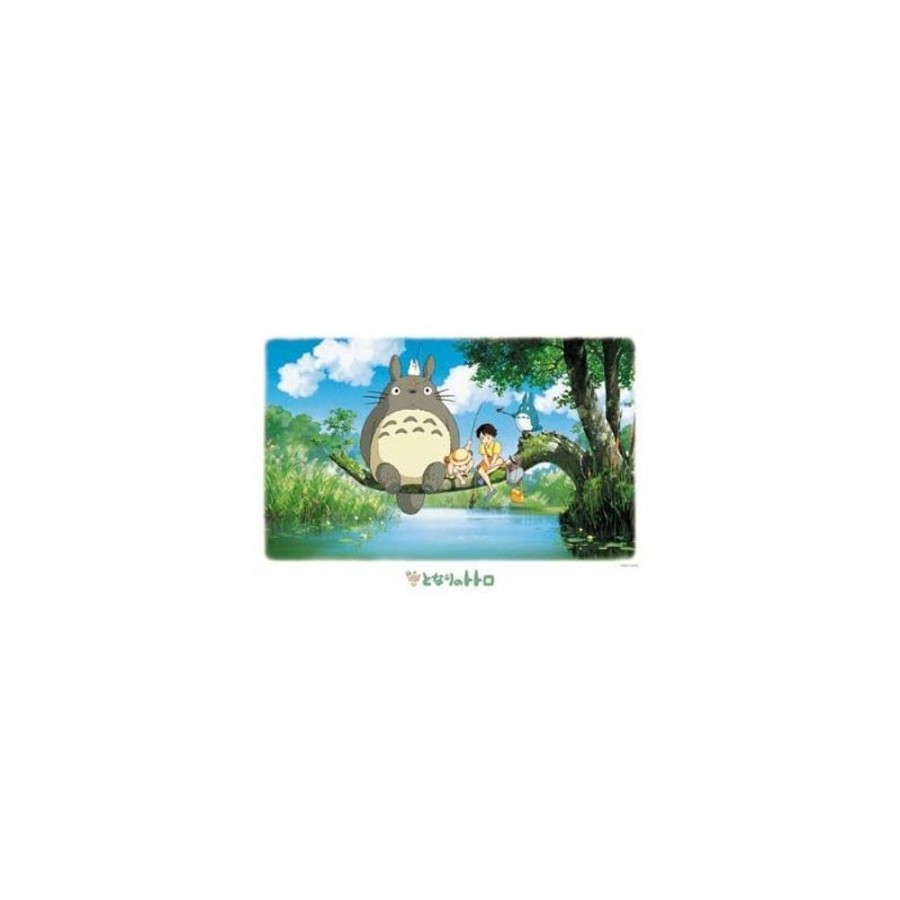 Jigsaw Puzzle | Maison Ghibli Totoro Puzzle - 1000P - Will Totoro Catch A Fish