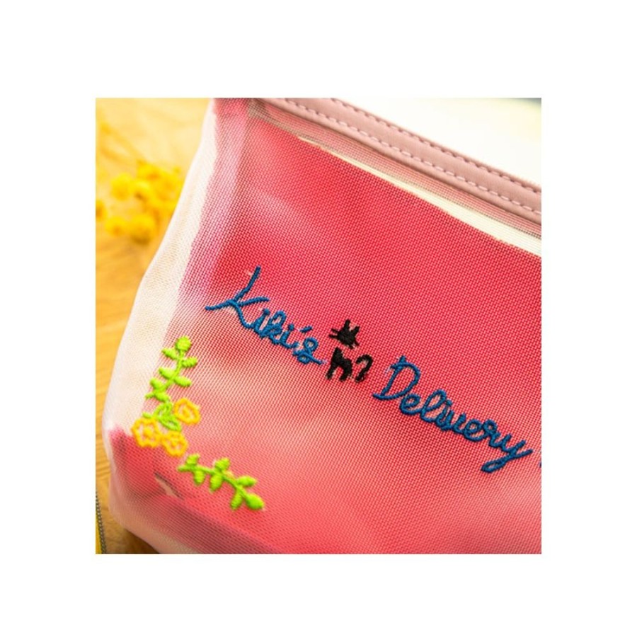 Accessories | Maison Ghibli Transparent Pouch Embroidered - Kiki'S Delivery Service