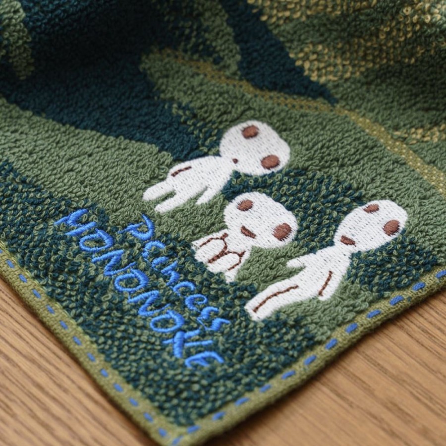 Household Linen | Maison Ghibli Mini Towel Shadow Of The Deer God 25X25 Cm - Princess Mononoke