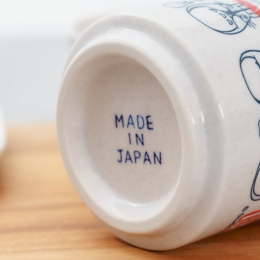 Kitchenware | Maison Ghibli Large Japanese Tea Cup - My Neighbor Totoro