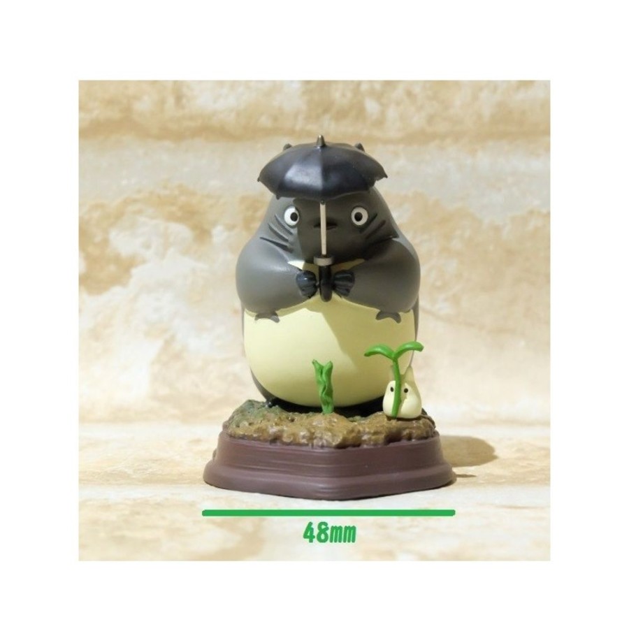 Statues | Maison Ghibli Statue Collection Stop Motion Totoro Grey Dondoko Pose 6 - My Neighbor Totoro