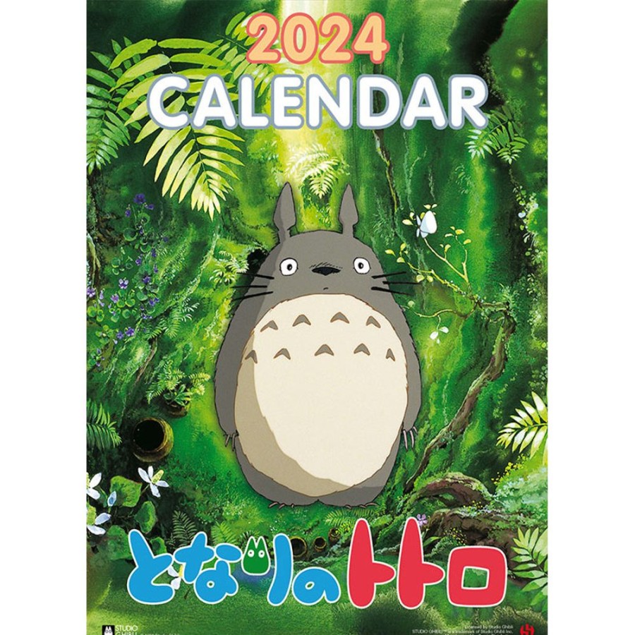 Schedule Diaries And Calendars | Maison Ghibli Totoro Calendar 2024 - En