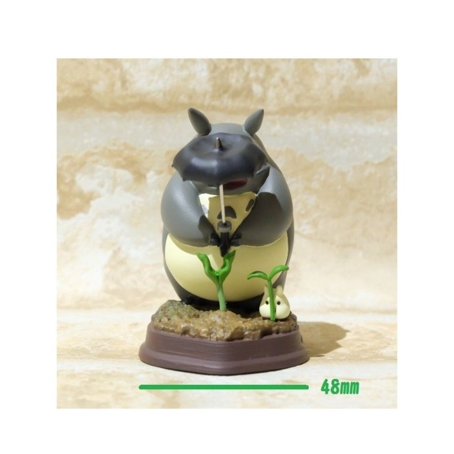 Statues | Maison Ghibli Statue Collection Stop Motion Totoro Grey Dondoko Pose 10 - My Neighbor Totoro