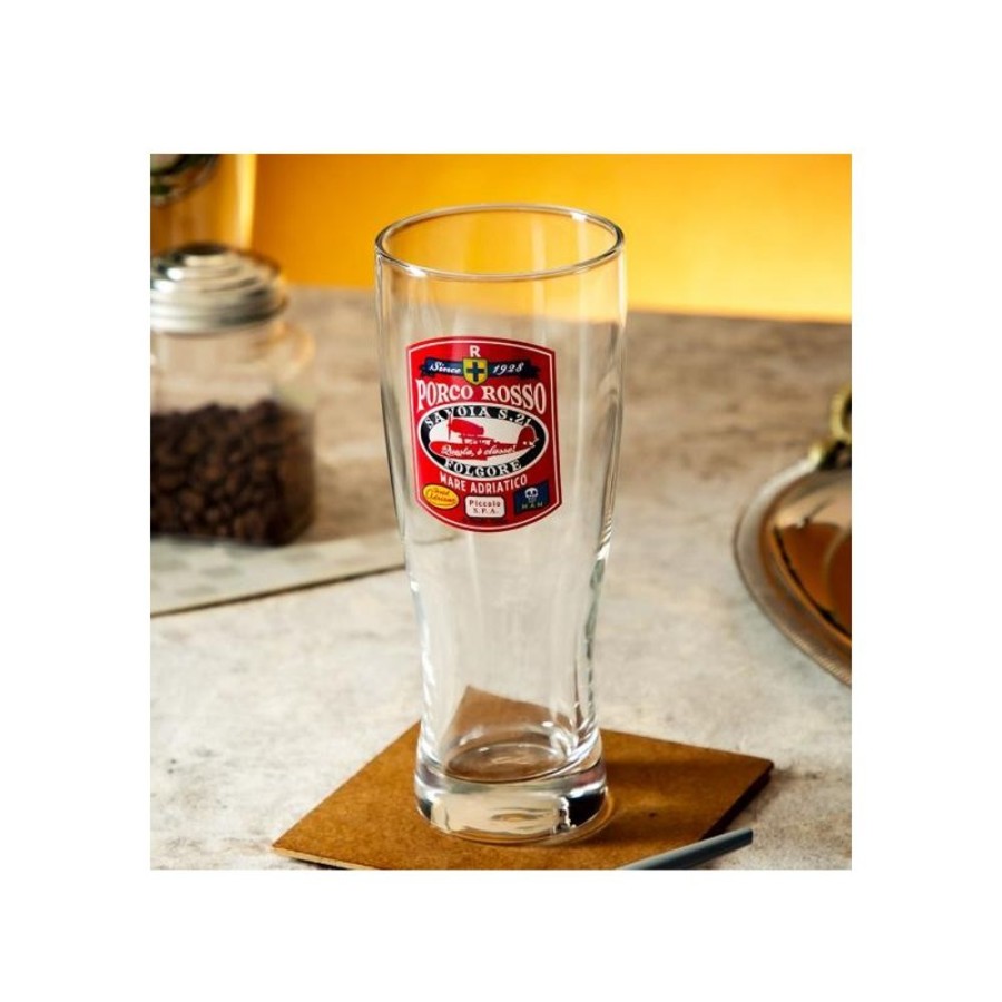 Kitchenware | Maison Ghibli Beer Tumbler - Porco Rosso