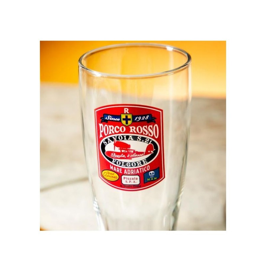 Kitchenware | Maison Ghibli Beer Tumbler - Porco Rosso