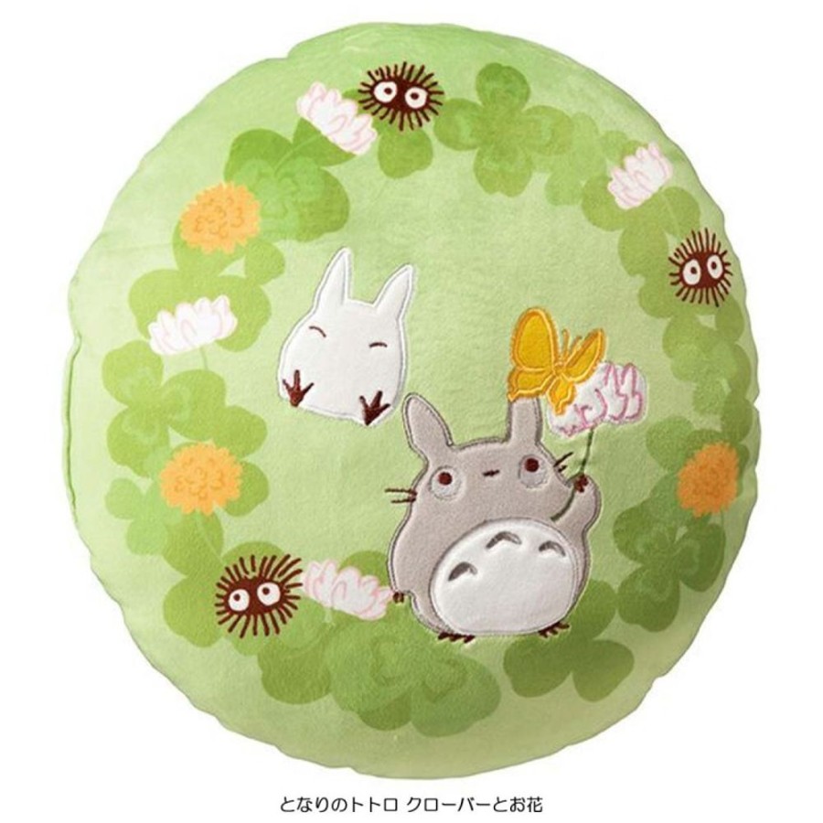 Furniture | Maison Ghibli Cushion Totoro Clover - My Neighbor Totoro