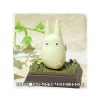 Statues | Maison Ghibli Statue Collection Stop Motion Totoro White Race Pose 1 - My Neighbor Totoro