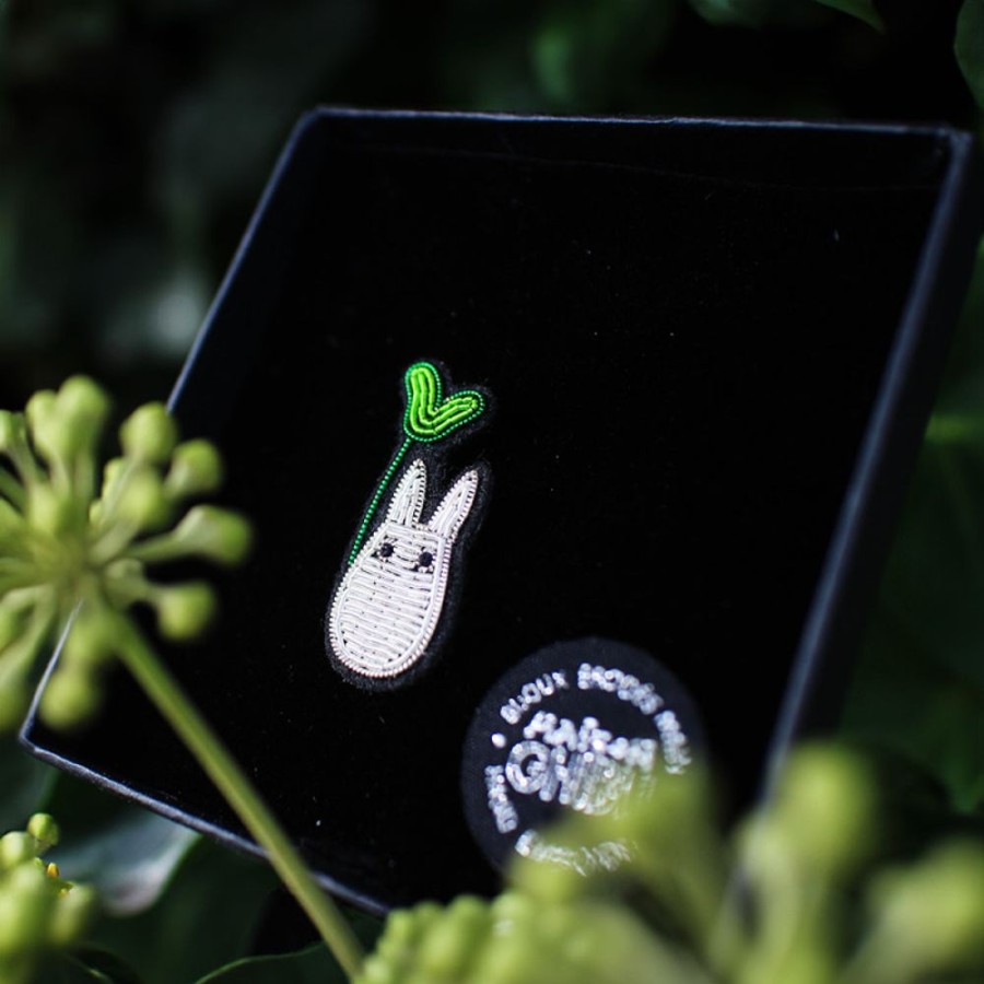 Pins | Maison Ghibli Embroidered Jewel Brooch Small Totoro - My Neighbor Totoro