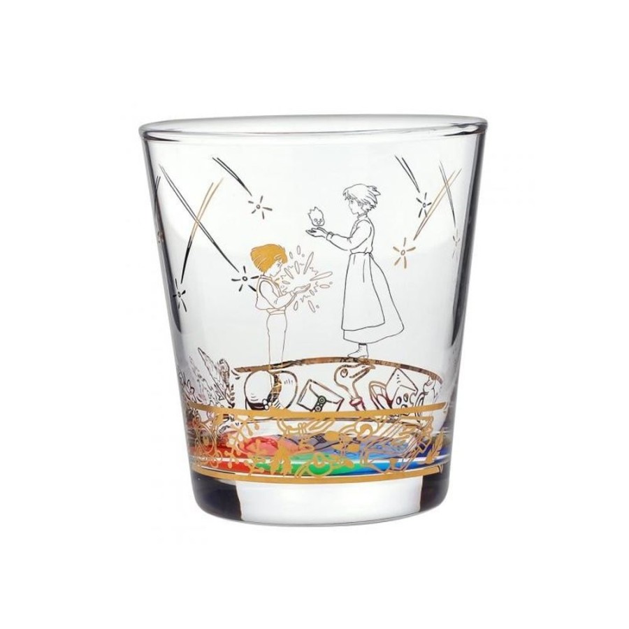 Kitchenware | Maison Ghibli Engraved Glass Howl & Sophie - Howl'S Moving Castle