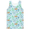 Outfits | Maison Ghibli Tank Top With Totoro Light Blue Image (Woman) - My Neighbor Totoro