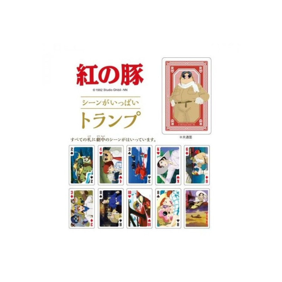 Playing Cards | Maison Ghibli Movie Scenes Playing Cards - Porco Rosso