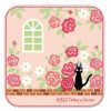 Household Linen | Maison Ghibli Mini Serviette Jardin De Roses 25 X 25 Cm - Kiki La Petite Sorciere