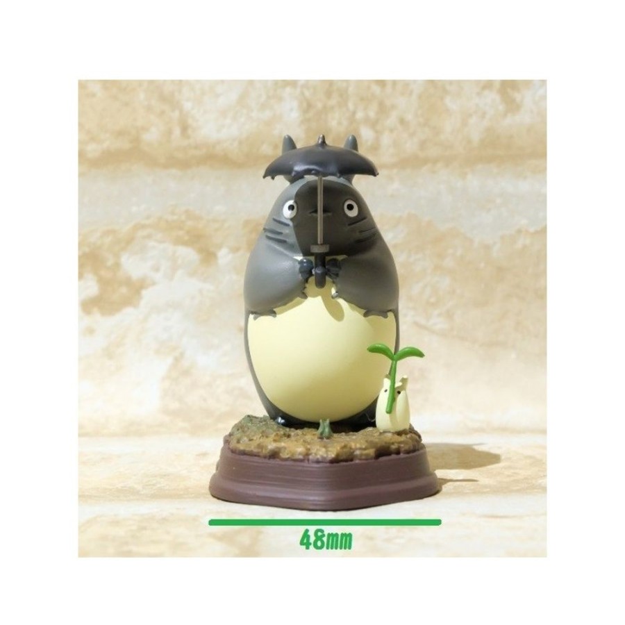 Statues | Maison Ghibli Statue Collection Stop Motion Totoro Grey Dondoko Pose 2 - My Neighbor Totoro