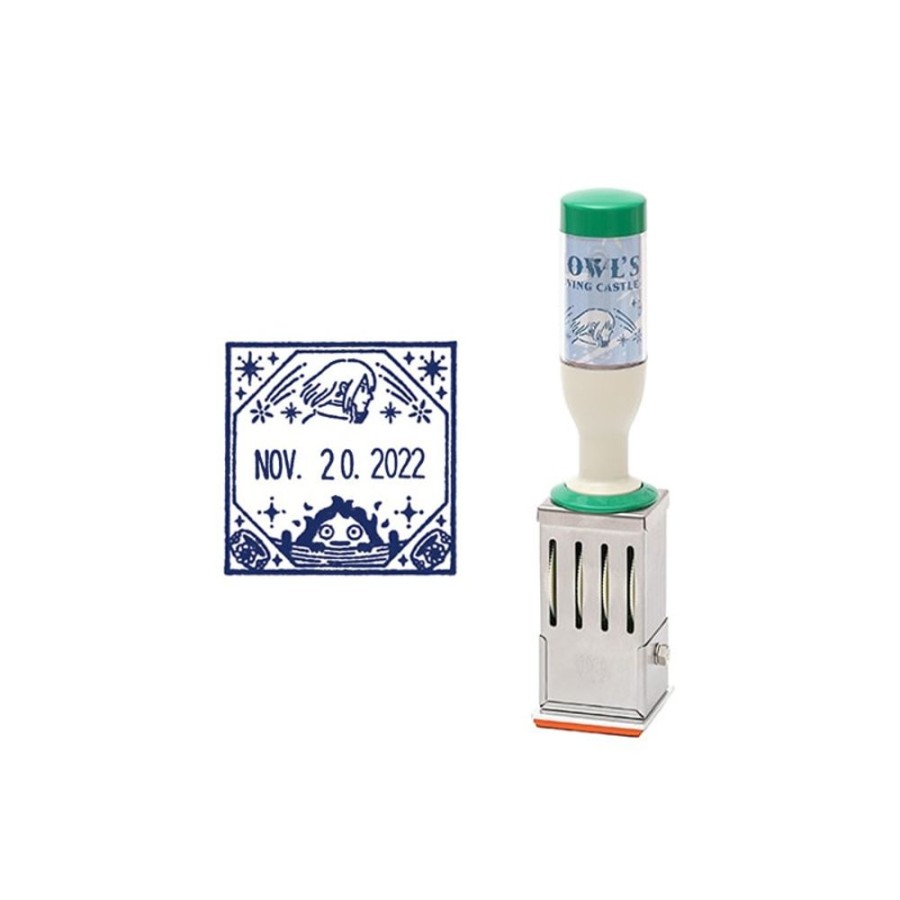 Small Equipment | Maison Ghibli Art Deco Date Stamp - Howl'S Moving Castle