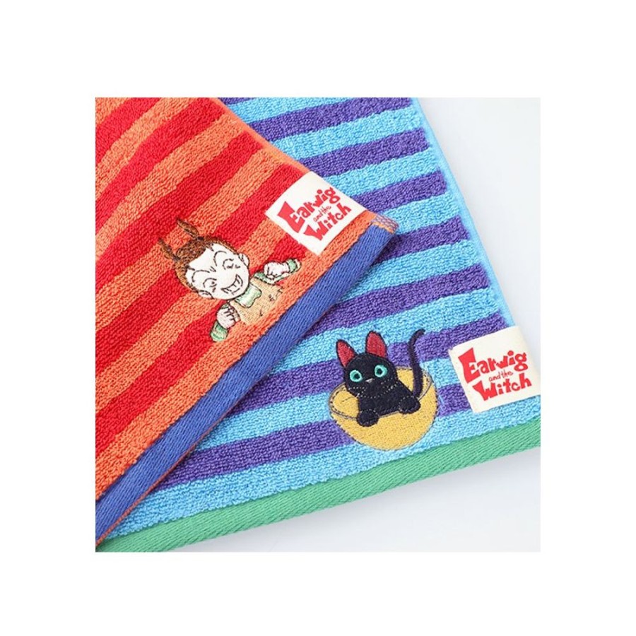 Household Linen | Maison Ghibli Mini Towel Aya - Earwig And The Witch 25 25 Cm