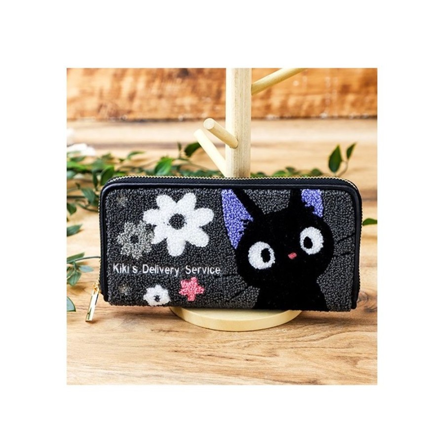 Accessories | Maison Ghibli Leather Wallet Kiki Flower - Kiki'S Delivery Service