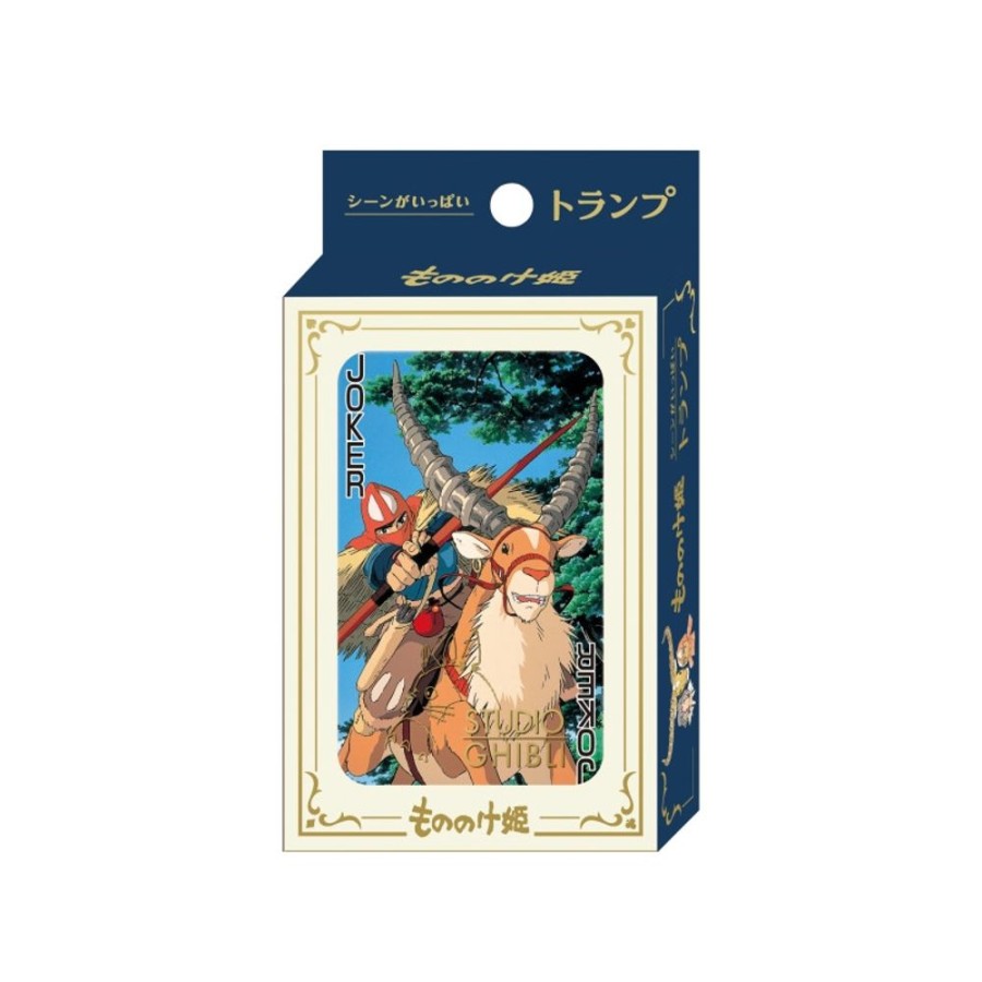 Playing Cards | Maison Ghibli Movie Scenes Playing Cards - Princess Mononoke