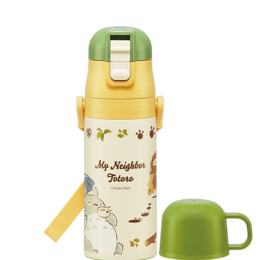 Kitchenware | Maison Ghibli Thermos Bottle Double Opening Totoro & Catbus - My Neighbor Totoro