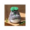 Nakayoshi Plush | Maison Ghibli Nakayoshi Plush Big Totoro With Leaf - My Neighbor Totoro