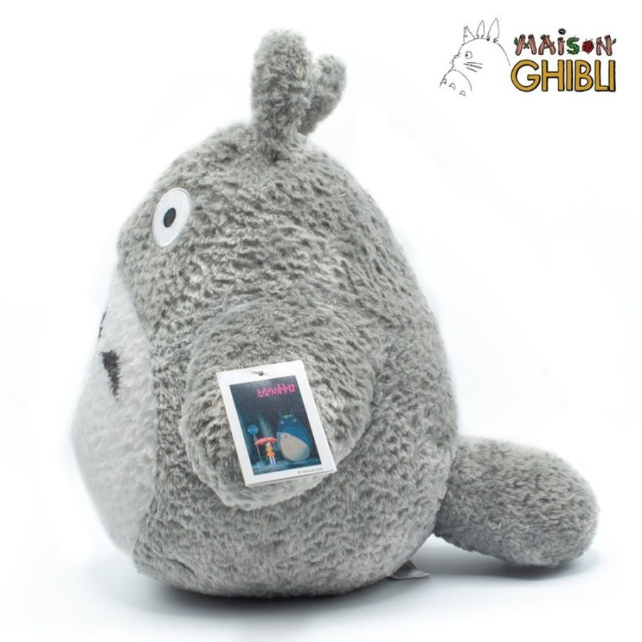 Fluffy Plush | Maison Ghibli Plush Totoro Grey Fluffy Big - My Neighbor Totoro