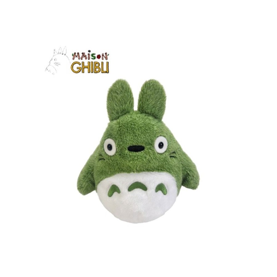 Beanbag Plush | Maison Ghibli Fluffy Beanbag Big Totoro Green - My Neighbor Totoro