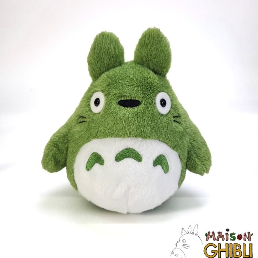 Beanbag Plush | Maison Ghibli Fluffy Beanbag Big Totoro Green - My Neighbor Totoro