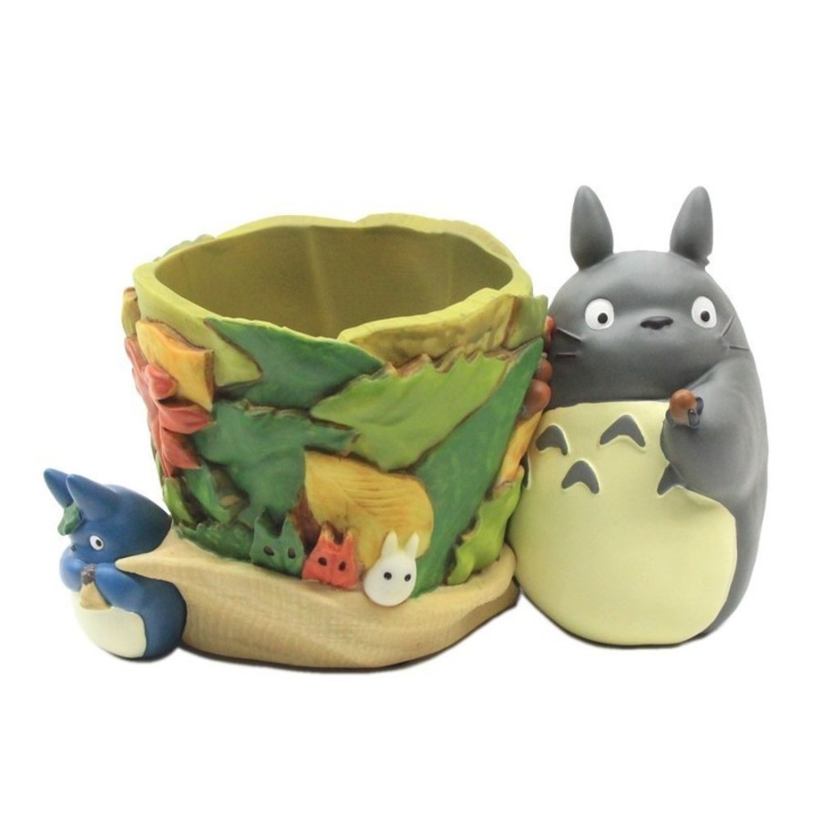 Decoration | Maison Ghibli Totoro Flower Bucket Leaves Bag - My Neighbour Totoro